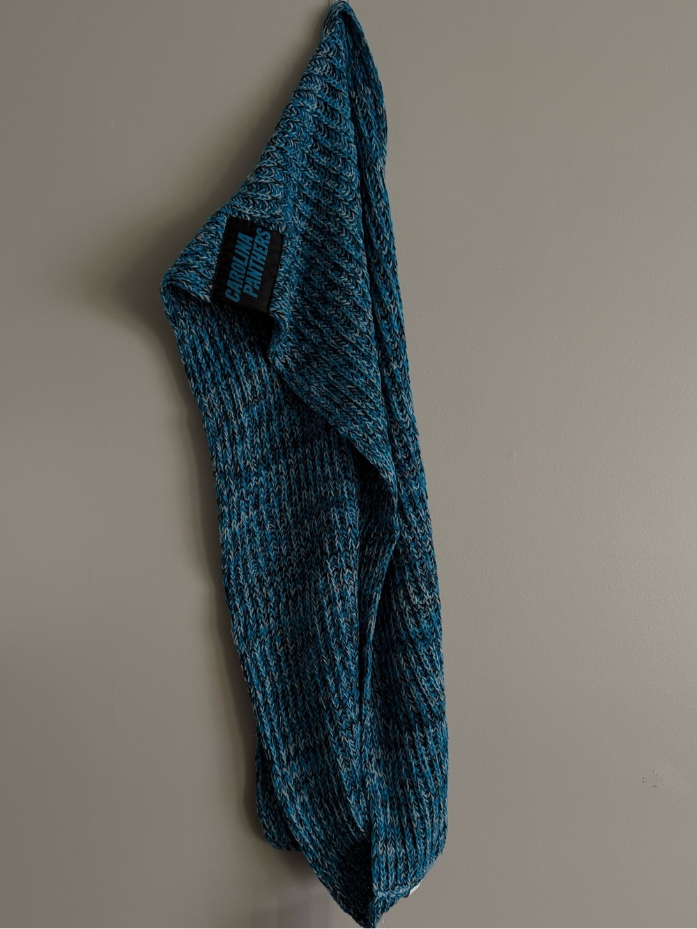 Carolina Panthers Chunky Knit Infinity Scarf